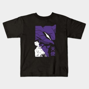 Evangelion Shinji Ikari Kids T-Shirt